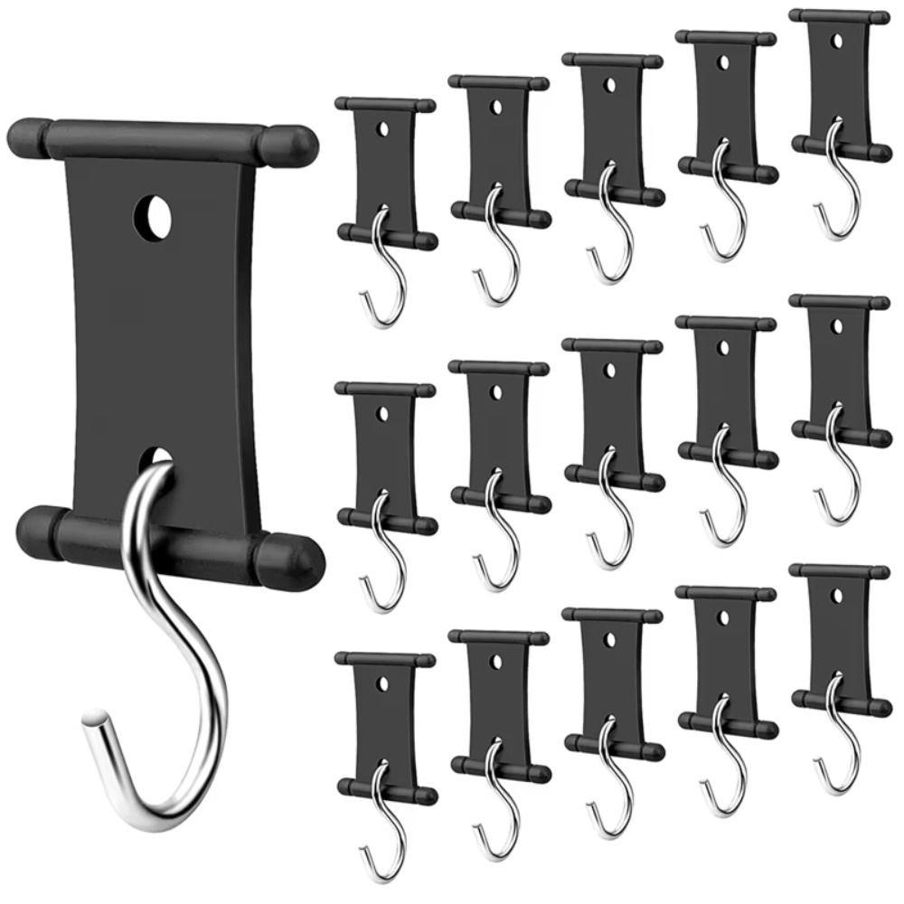 

Black/Grey Camping Awning Light Clips Wear-resistant RV Sunshade Hooks Caravaning StyleB