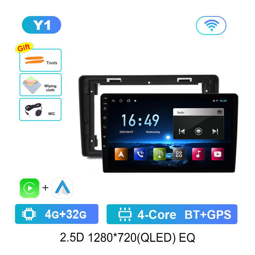 Android 14 Intelligent System for Citroen C2 C3 2001 - 2010 Car Video Multimedia GPS Navigation 4G DSP Stereo Bluetooth WiFi