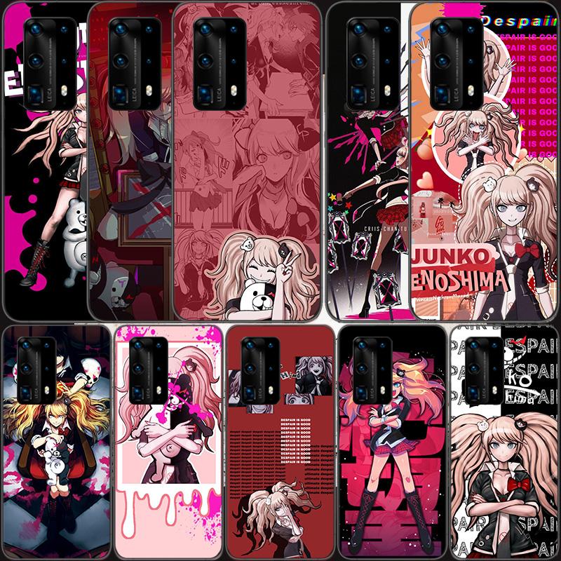 

Мягкий прозрачный чехол для телефона с аниме DANGANRONPA Junko enoshima для Huawei P30 Lite P10 P20 P40 P50 Pro Mate 40 Pro 30 20 10 Lite Cover S