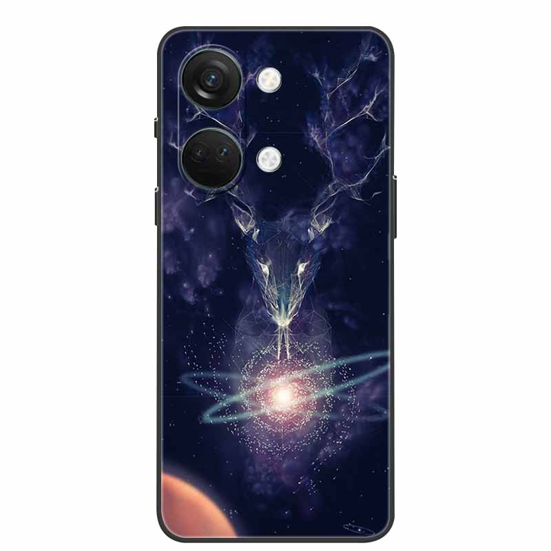 For One Plus Nord3 5G Case Silicone Painted Soft Protective Covers for OnePlus Nord 3 5G Phone Cases 1+ Nord3 TPU Coques Marble