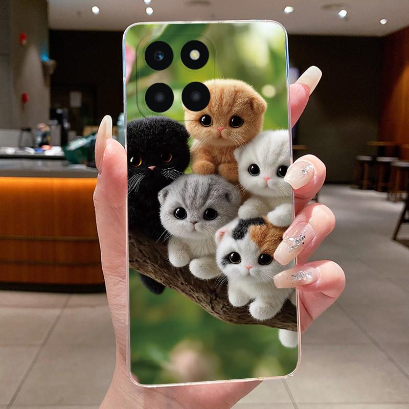 For Honor X6a Case Honor X6b X6C Cute Cartoon Cool Boys Girls Cover Clear Soft Silicone Case Honor X6C X 6 a X6 B HonorX6a Shell