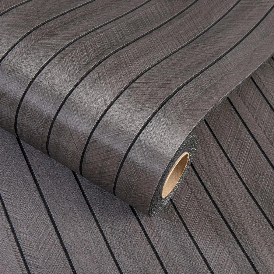 1 Roll SXP Self-Adhesive Grid Panel Wall Sticker 3D Textured Striped Wallpaper for Ceiling Living Room Home Decor Peel and Stick