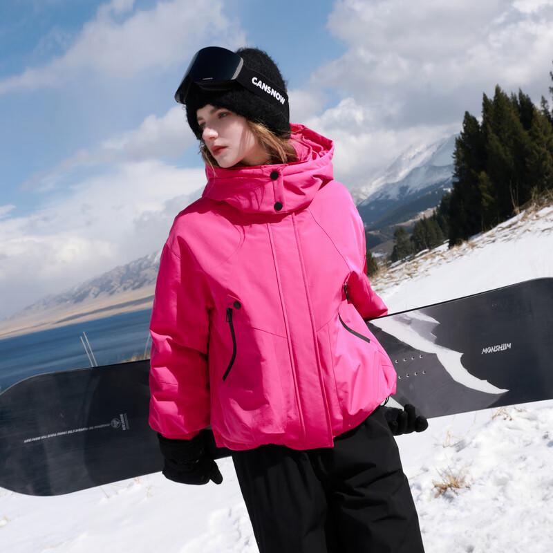 

Sancai 2025 Winter Waterproof Loose Hooded Goose Down Jacket S