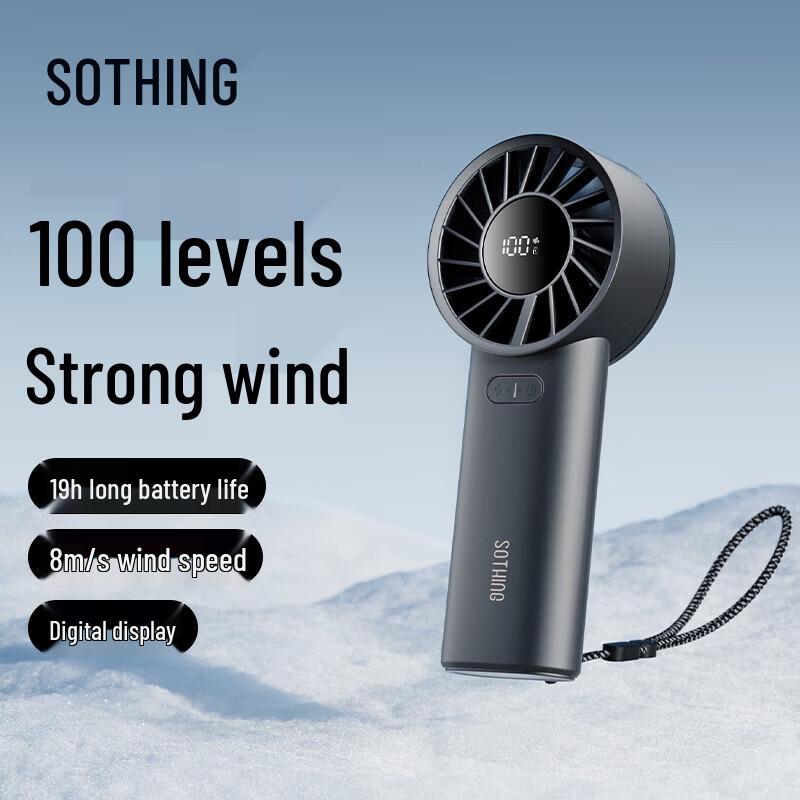 

SOTHING Engine 60 High-Speed Handheld Fan 5000mAh 19h Endurance