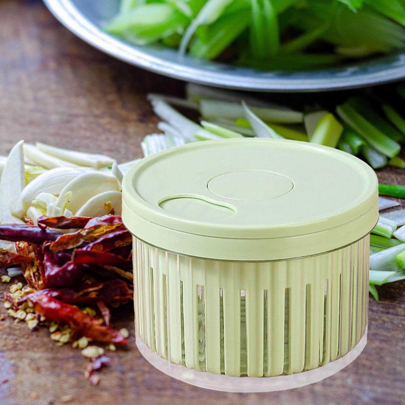 

Контейнер для хранения овощей герметичный с дренажным поддоном переносной держатель герметичный органайзер для чеснока