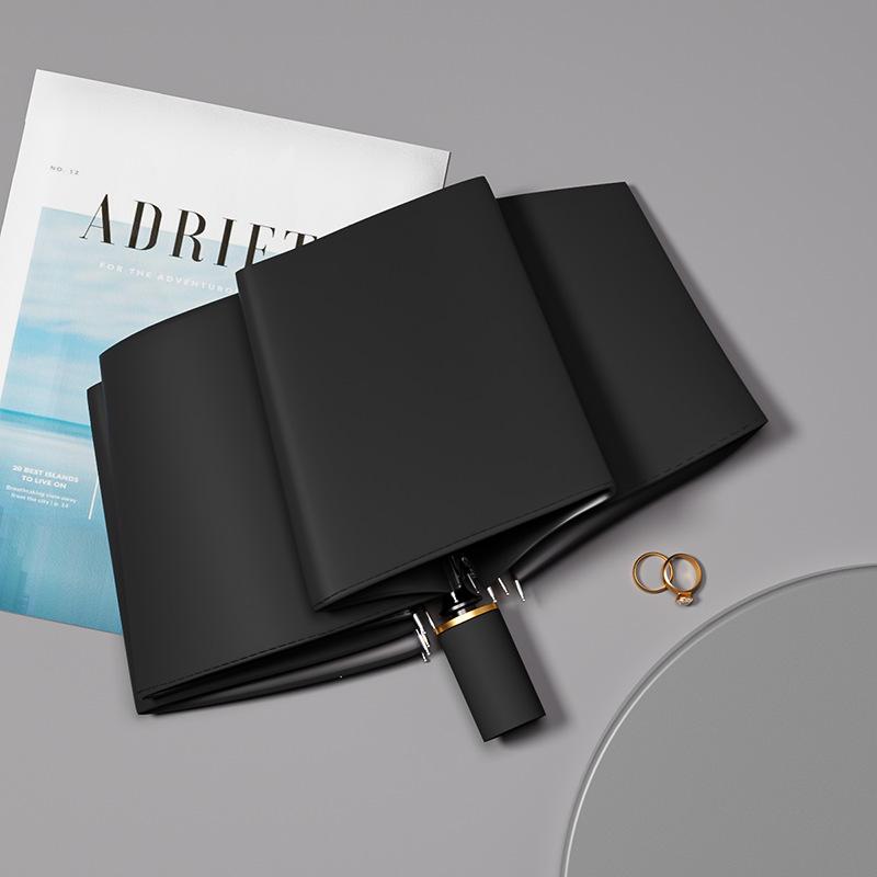 High-End Automatic Folding Sun & Rain Umbrella for Men - Large Size Sunscreen Sunshade