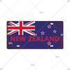 National Flag License Plate 6x12Inch Home Signs Metal Vintage Tin Sign Garage Bar Wall Signs Decor Patriots Best Gift Dustproof