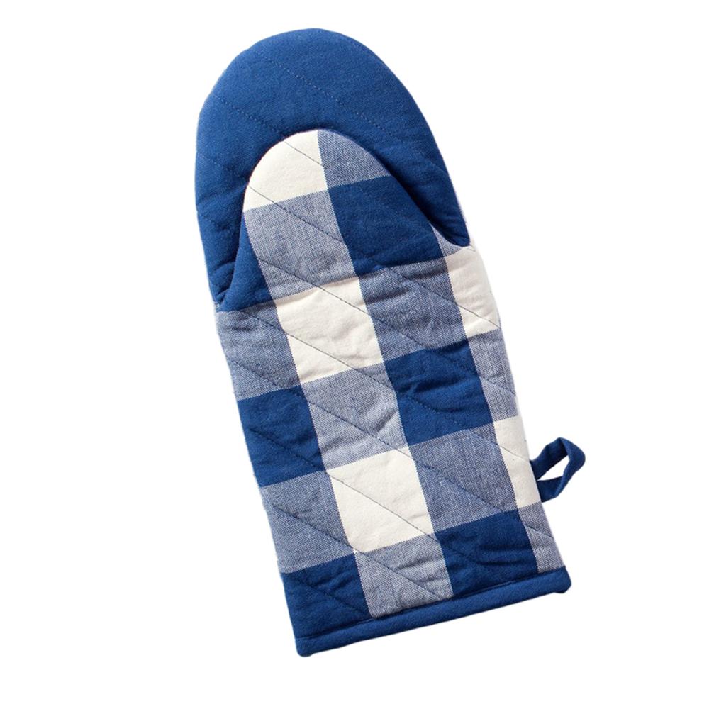 

Нескользящие Клетчатые Хлопковые Кухонные Перчатки для Готовки в Микроволновке, Прихватки для Выпечки и BBQ, Более Толстая Изоляция, Рукавицы для Духовки, Термоизоляционная Подушка