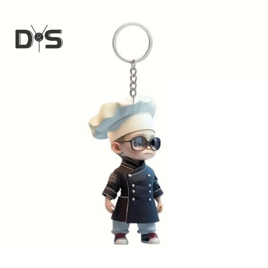 Nurse Keychain Pendant Symbol of Thanks Appreciation Nurse-themed Key Accessory for Medical Assistants Graduates