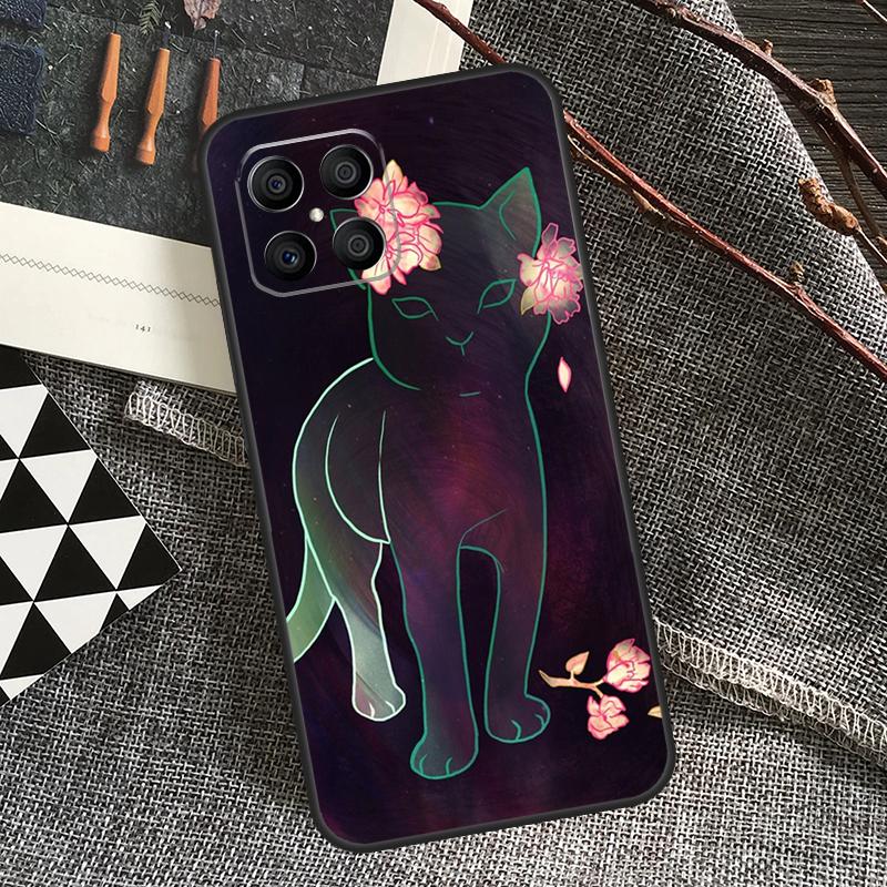Cartoon Cute Cats For Honor Magic 6 Pro Magic 5 Lite 50 70 90 Lite X6 X7 X8 X9 X6a X7a X8a X9a X8b X9b Case