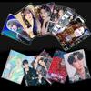 50pcs 61x88mm Clear Matte PP Photo Sleeves Sweetheart Foil Holographic Flashing for Kpop Board Game Trading Card Protector Cover