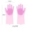 Pet Grooming Bathing Gloves Dog Cat Bathing Shampoo Scrubber Magic Massaging Cleaning Cleanner Sponge Silicon Hair Removal Glove