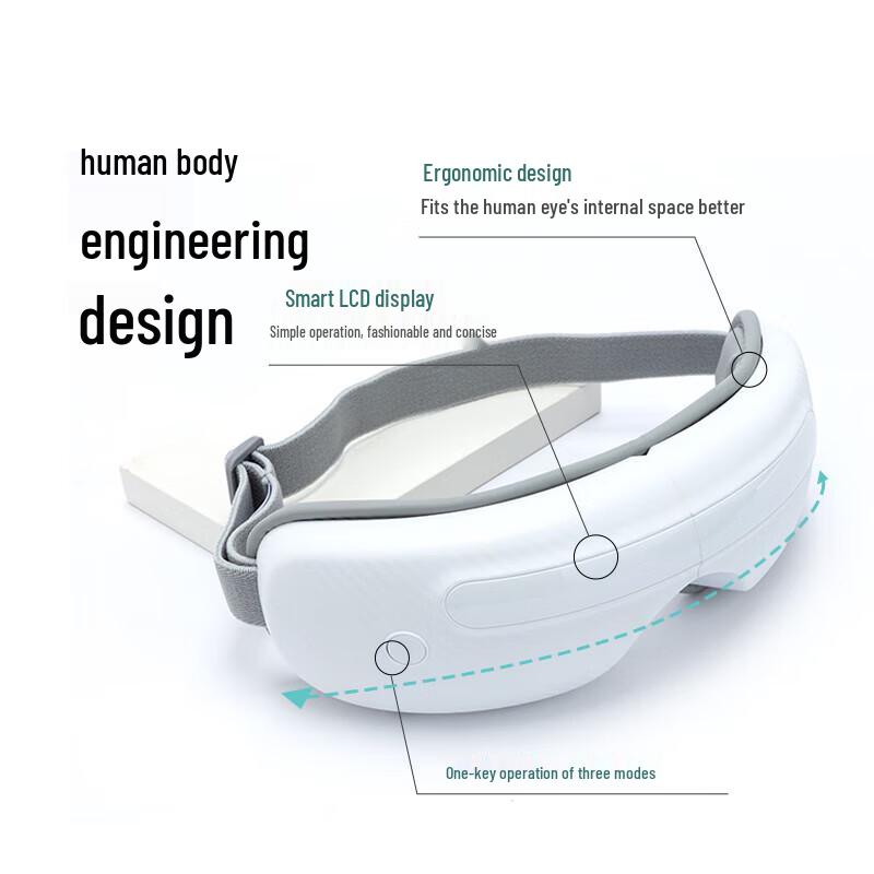 Foldable Eye Massager with Heat and Air Compression