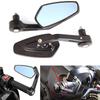 NEW-Rearview Mirror Universal Motorcycle 22Mm 7/8" Handlebar Modified Hand Bar Rearview Mirror
