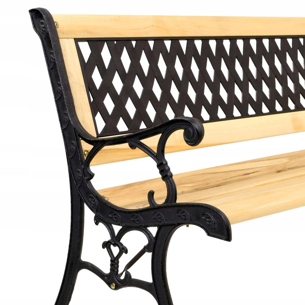 Cast Iron Garden Bench Karo
