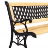 Cast Iron Garden Bench Karo