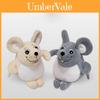 Adorable Cartoon Cute Mouse Plush Toy Soft Short Plush Stuffed Animal For Kids
