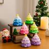 Christmas Tree Candle Mold Heat-Resistant Resin Craft Molds Diy Candle Mold Long-Lasting Soap Making Mold For Holiday Resin