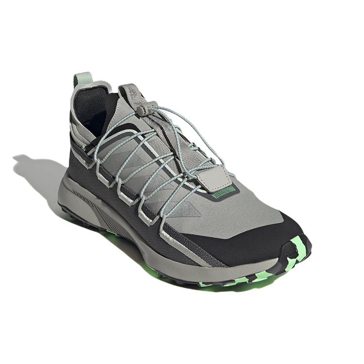 New Adidas Terrex Voyager 21 Canvas 'Metal Grey Beam Green' GX8675