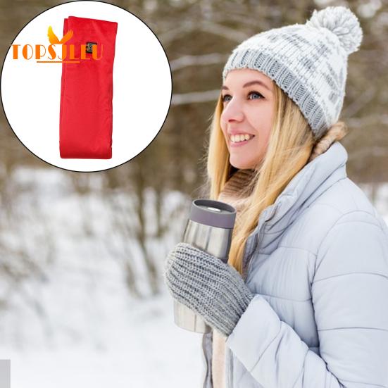 Winter Heating Scarf,USB Rechargeable,Thicken Heat Retention,Three Gear Adjustment,Wireless Cordless Neck Wrap,Unisex Electric Scarf Warmer