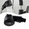 1pcs Shower Head Adjustable Black Faucet Accessories
