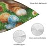 Easter Bunny Cat Selfie Cute Rabbit Kitten Meme Pillow Cover Pillow Case For Office Car Home Decor Graphic Pillowcases Gift