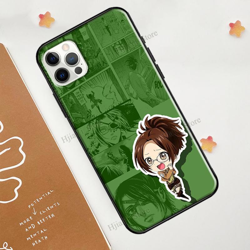 Pouzdro Hange Zoe Attack on Titan anime pro iPhone 12 Pro Max 13 mini 6S 7 8 Plus SE 2020 Pouzdro pro iPhone 11 Pro Max XS X XR