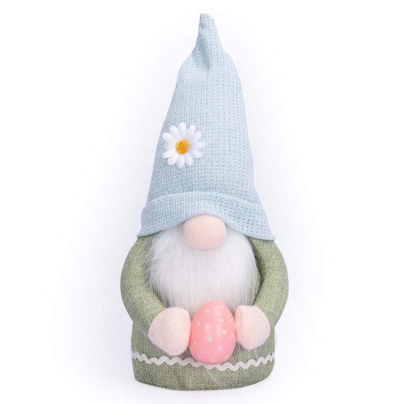 

Пасхальный кролик Уши Гном Кукла Детская игрушка Кролик Безликий Гном Кукла Украшение для дома Пасхальные подарки Детские подарки