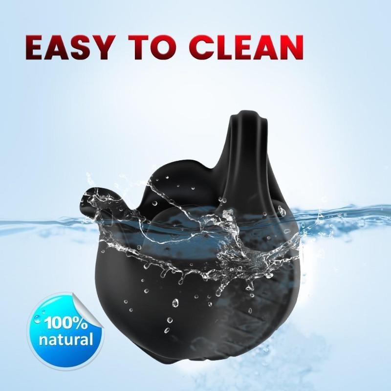 Cock Ring for Male Sex Toy Vibrator, Adult Male Couples Sex Toys for Men Silicone Penis Rings Pleasure with 9 Modes Vibrations