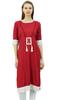 Bimba Women Rayon Tunic 3 4 Sleeve Chic Kurti Kurta Indian Ethnic Dress