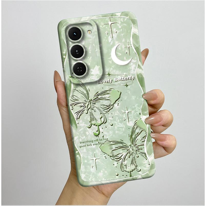 Casing For Tecno Spark 40 Pro 40Pro+ Plus 4G Aesthetic Flowers Phone Case Slim Liquid Silicone Anti Drop Protection Soft Cover