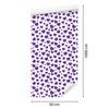 Heart Wallpaper White, Purple, Lavender and Light Gray 50x1000
