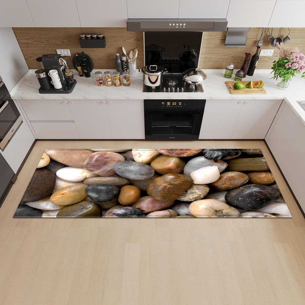 Kitchen Mat Entrance Door Mat Living Room Bedroom Long Carpet Corridor Non-slip Floor Children's Carpet