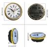 Furniture Accessories Durable Round Clock Insert with Roman Number for Decoration Exquisites Workmanship Clock Head
