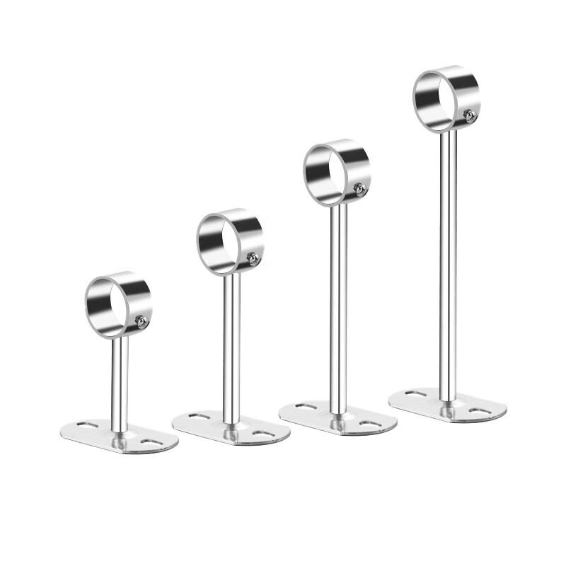 Jiezhuze Stainless Steel Top-Mount Rod Support Base