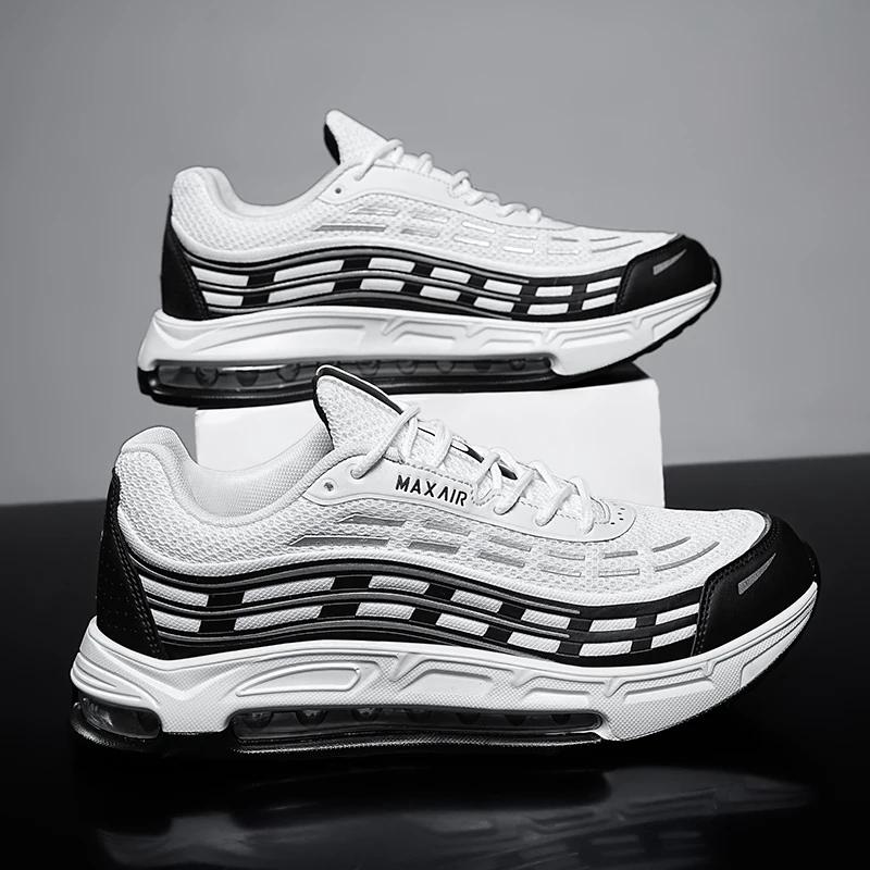 

Большой размер 47 Кроссовки Air для мужчин для марафонского бега, Уличные дышащие баскетбольные кроссовки, Мужская повседневная спортивная обувь 47