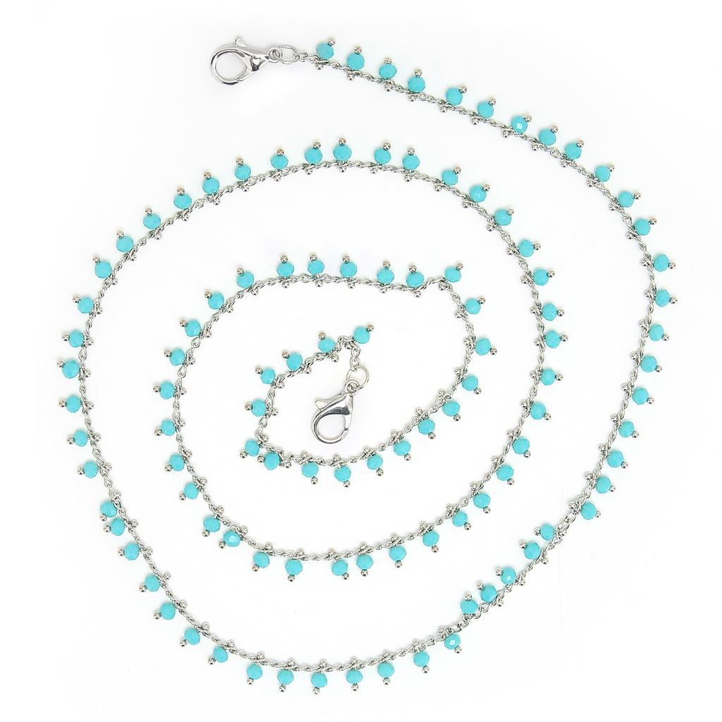 Lanyard Kette Halsband Band Perlen Lanyard Mundschutzhalter Tragbare Brillenbänder