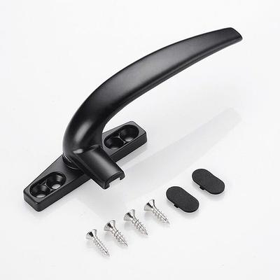 Thickenin Aluminum Alloy Window Handle Push Out Swing Door And Window Single Point Handle Window Lock Seven Character Handl
