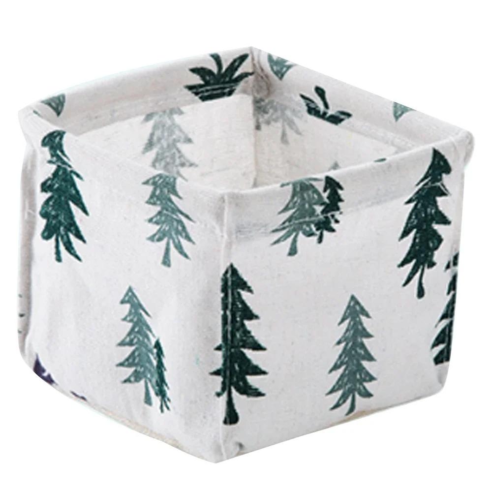 1 шт настольный ящик для хранения складной для спальни хранения игрушек офисный стол корзина для хранения канцелярских принадлежностей органайзер для косметики и нижнего белья 1387₽