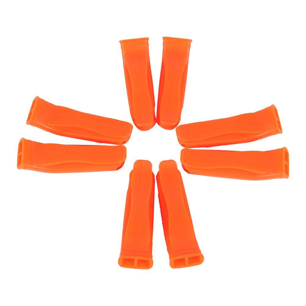 8 x Outdoor Camping Hiking Rescue Emergency Survival Marine Safety Whistle Clip