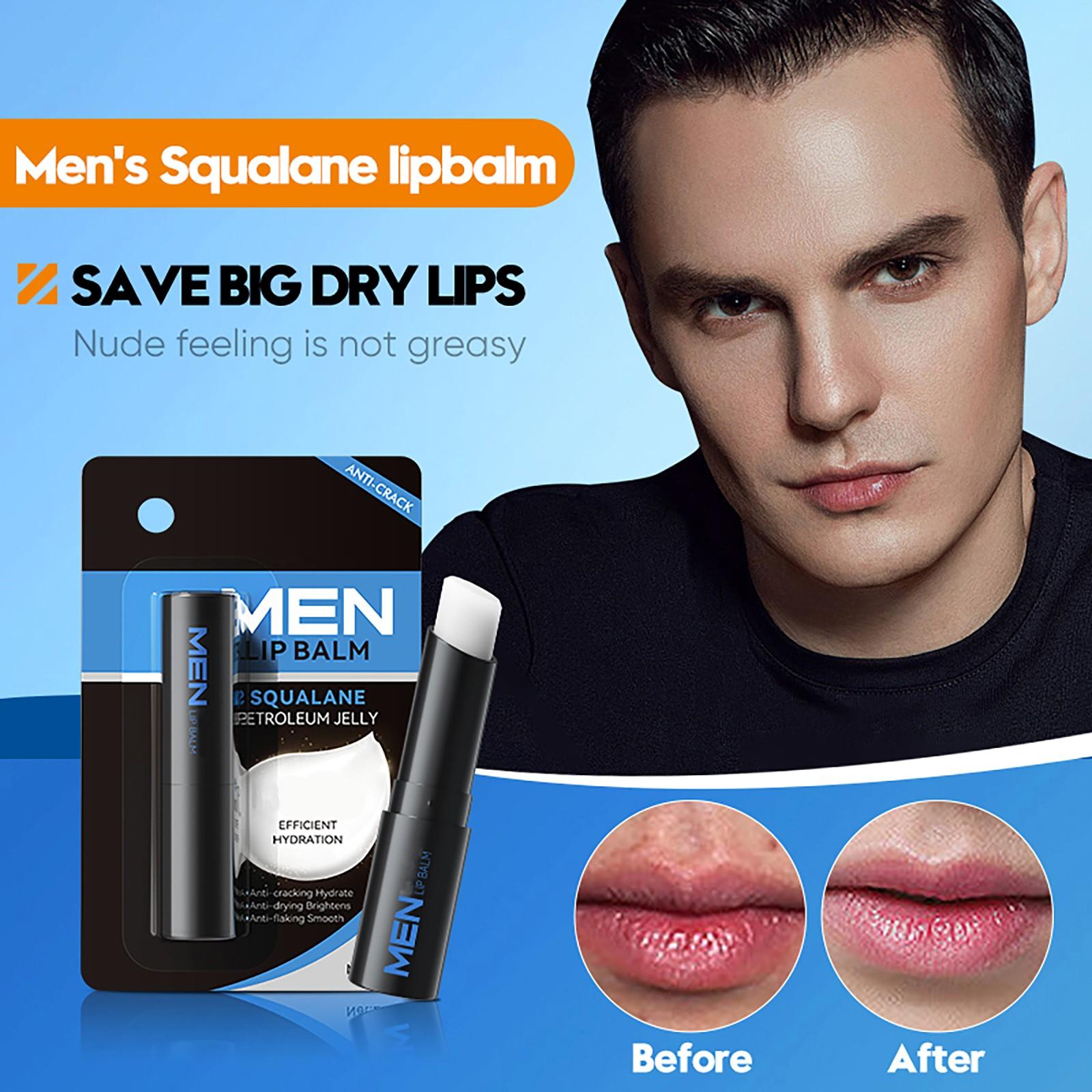 

Бальзам для губ для мужчин Squalane Lip Balm One Size