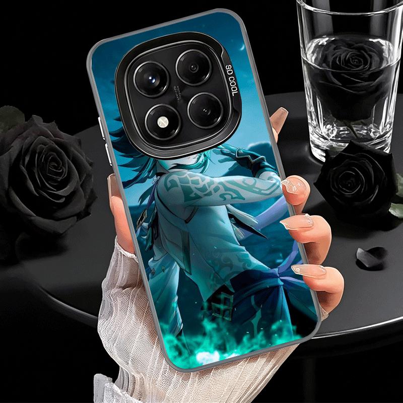 Genshin Impact Xiao Soft Phone Case for Xiaomi Redmi Note 13 14 15 Pro Plus 12S 12 11S 11 11T 10S 10 Shockproof Cover Back Shell