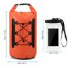 Waterproof Ocean Swimming Backpack PVC Diving Compression Storage Dry Pack Bag Men Women Kayaking Boating Surfing Backpack 15L