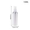 30-150-500Ml Aluminum Liquid Bottle Portable Lotion Dispenser Empty Container Refillable With Full Cover Cap For Cosmetics