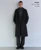 Musinsa Standard Cashmere Blend Oversized Single Coat [Charcoal Grey]