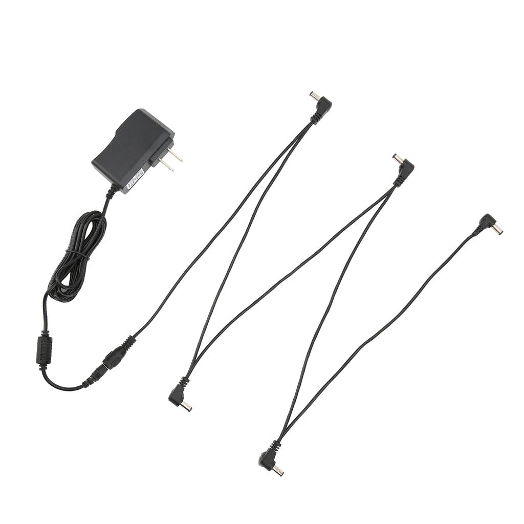 Power Adapter 9V Plastic Guitar Multi Effect 1 to 5 C2T Line Industrial Tools 850mA