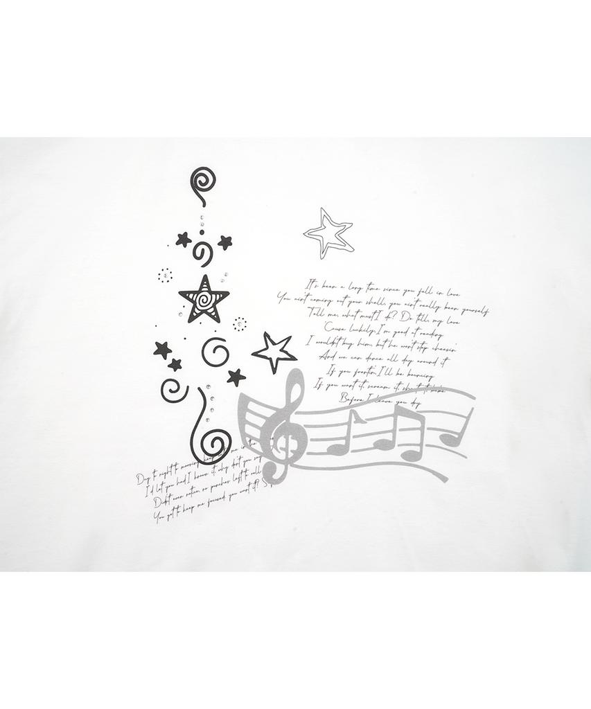 HIGH SCHOOL DISCO Rockstar Halterneck Off-Shoulder_White