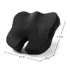 Breathable Memory Foam Seat Cushion, Rebound Wedge Pad for Car or Office Chair.