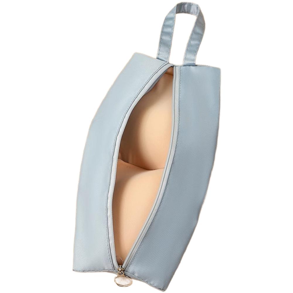 Waterproof Storage Bag with Wide Handles and Smooth Metal Zipper for Efficient Organization of Underwear and Socks on Travel