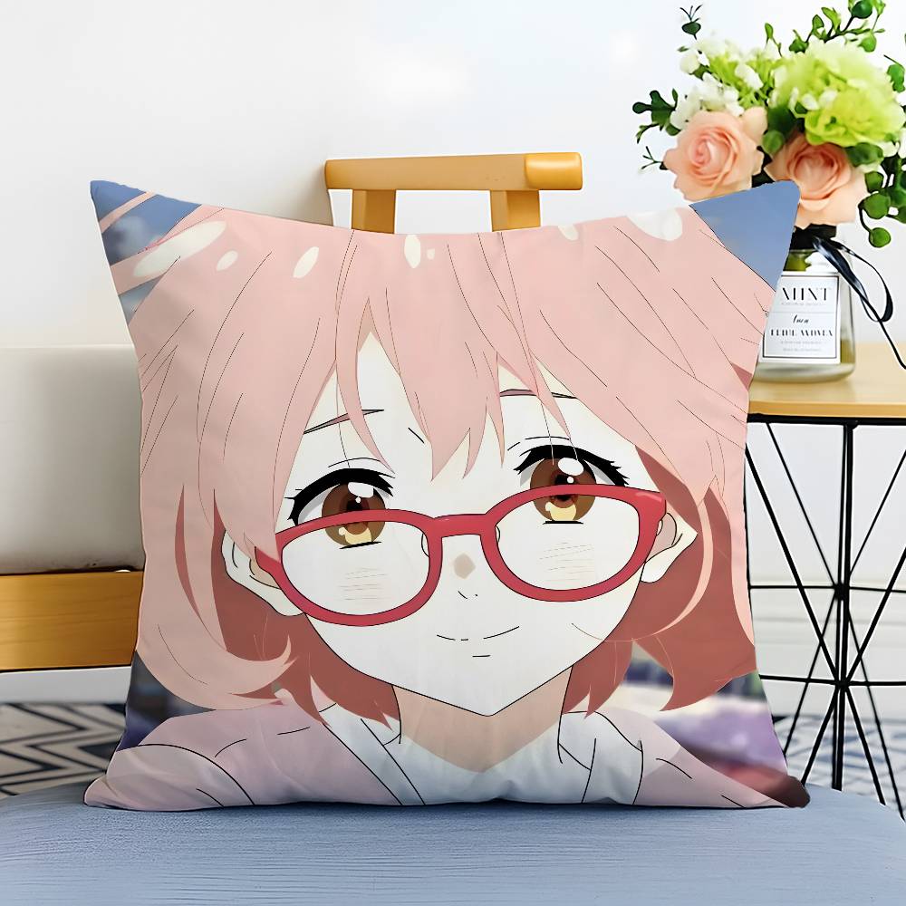

B-Beyond the Boundary-MT Beautiful Girls Pillow Case Printed Brushed Fleece Pillow Baby Skin-Touch Eco-Friendly Dye-Sublimat 12x12Inch